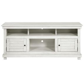 Payne Distressed White 60" TV Stand