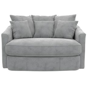 Matty Pewter 57" Cuddle Chaise