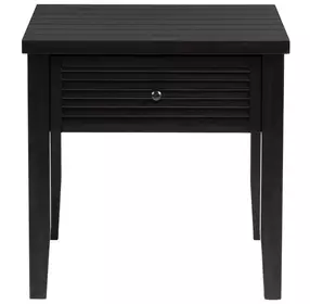 Concord Distressed Java 1 Drawer Square End Table