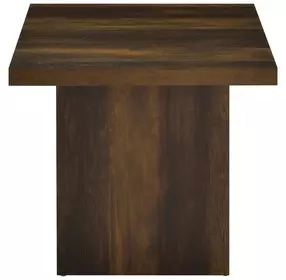 Devar Dark Pine Square End Table