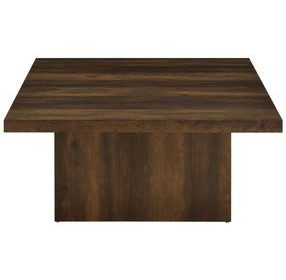 Devar Dark Pine Square Cocktail Table