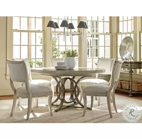 Oyster Bay Calerton Extendable Round Dining Room Set