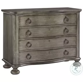 Oyster Bay Silver Gray Sandy Ridge Bachelors Chest