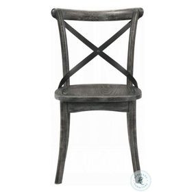 Kendric Rustic Gray Side Chair Set of 2