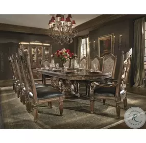 Seville Royale Classic Chestnut Extendable Rectangular Dining Room Set