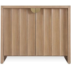 Bazaar Living Light Brown 2 Door Accent Cabinet