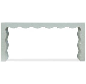 Bazaar Living Blue 72" Console Table