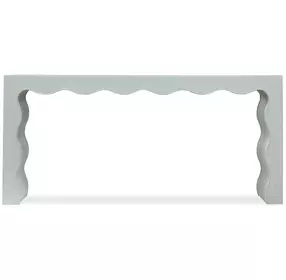 Bazaar Living Blue 72" Console Table