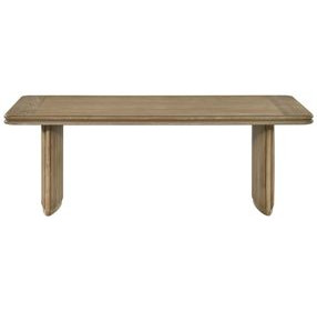 Adina Distressed Light Brown Rectangular Cocktail Table