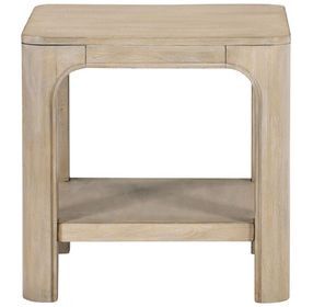 Solano Weathered Mango Square End Table