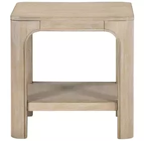 Solano Weathered Mango Square End Table