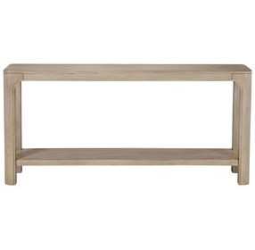 Solano Weathered Mango Rectangular Console Table