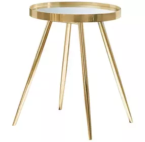 Kaelyn Gold End Table