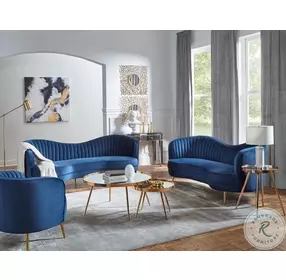 Kaelyn Gold 2 Piece Nesting Occasional Table Set