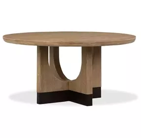 Tristan Swiss Coffee 60" Round Dining Table