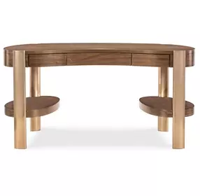 Solara Medium Brown 61" Writing Desk