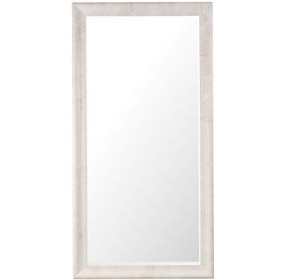 Eleana White Rectangular Floor Mirror