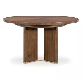 Eleana Medium Brown Extendable Oval Dining Table