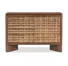 Solara Medium Brown 2 Door Accent Chest