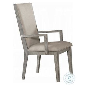Rocky Gray Oak Arm Chair Set of 2