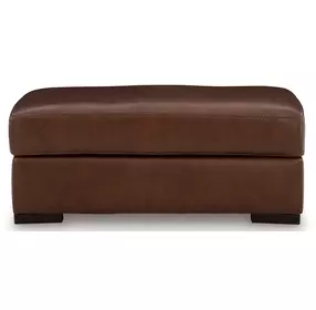 Creazzo Canyon Leather Ottoman