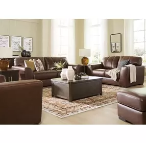 Creazzo Canyon Leather Living Room Set