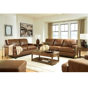 Brendola Amber Leather Living Room Set