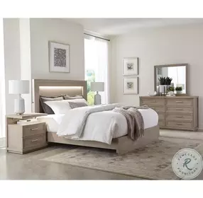 Cascade Dovetail Illuminated Panel Bedroom Set