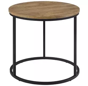 Lainey Mango Round End Table