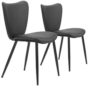 Prestige Black Dining Chair Set Of 2