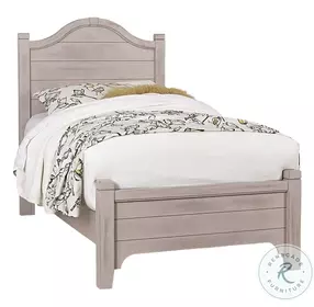 Bungalow Dover Grey And Folkstone Arch Twin Panel Bed
