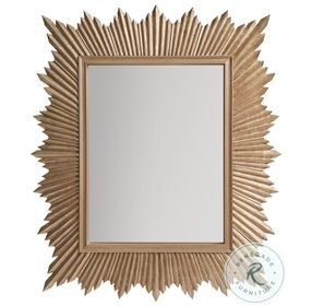 Rendezvous Walnut Carved Amherst Mirror