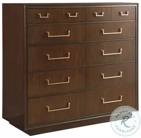 Rendezvous Walnut Ascot Gentlemans Chest