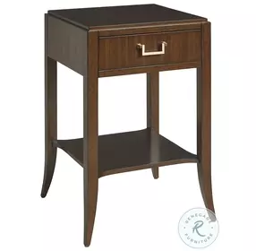 Rendezvous Walnut Vera Night Table