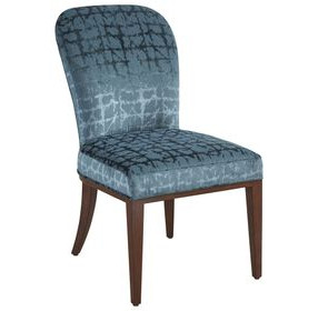 Lambeth Rendezvous Blue Upholstered Side Chair