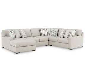 Laurelgrove Pebble 4-Piece Chaise Sectional
