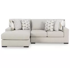 Laurelgrove Pebble 2-Piece Sofa Sectional with Chaise