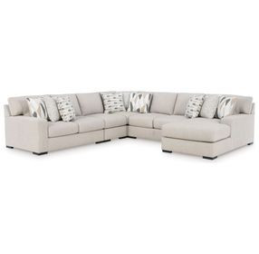Laurelgrove Pebble 5-Piece Chaise Sectional