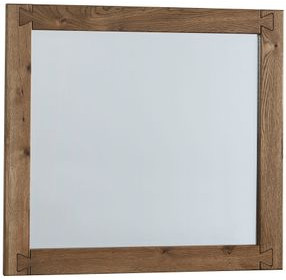 Dovetail Natural Rectangular Dresser Mirror