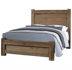 Dovetail Natural Queen Poster Bed