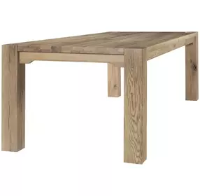 Dovetail Bleached White 76" Rectangular Gathering Table