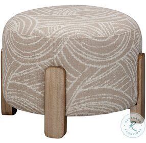 Willow Khaki Accent Ottoman