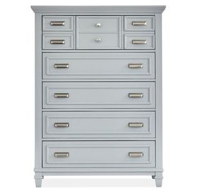 Charleston Harbor Gray 5 Drawer Chest