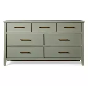 Pure Maple Sage 7 Drawer Dresser