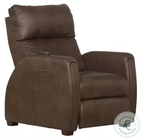 Relaxer Bark Lay Flat Power Recliner with Power Headrest, Lumbar And Zero Gravity