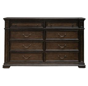 Provence Park Chateau Brown 8 Drawer Dresser