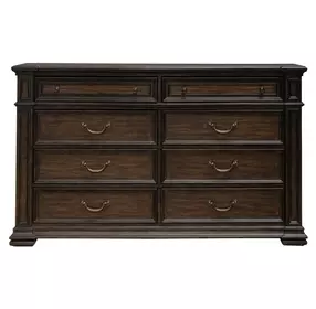 Provence Park Chateau Brown 8 Drawer Dresser