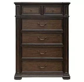 Provence Park Chateau Brown 6 Drawer Chest