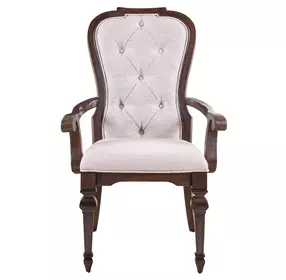 Provence Park Cream Upholstered Arm Chair Set of 2