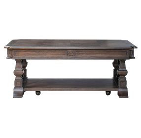 Provence Park Chateau Brown Rectangular Cocktail Table